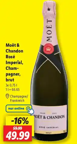 Lidl Moët & Chandon Rosé Imperial, Cham- pagner, brut Angebot