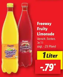 Lidl Freeway Fruity Limonade Angebot