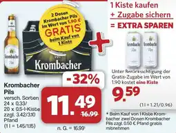 Famila Nord West Krombacher Pils Angebot