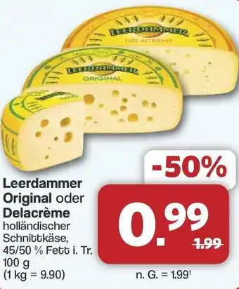 Famila Nord West Leerdammer Original oder Delacrème Angebot