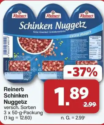 Famila Nord West Reinert Schinken Nuggetz Angebot