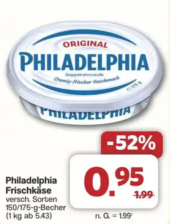 Famila Nord West Philadelphia Frischkäse Angebot