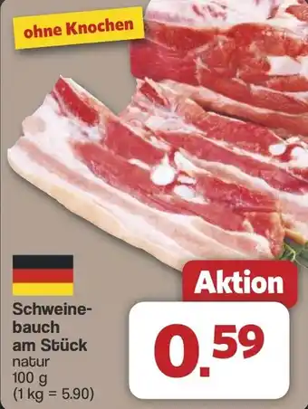 Famila Nord West Schweine- bauch am Stück Angebot