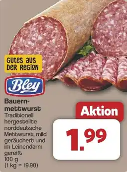 Famila Nord West Bley Bauern- mettwurst Angebot