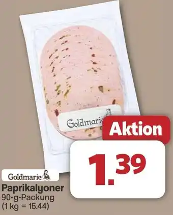 Famila Nord West Goldmarie Paprikalyoner Angebot