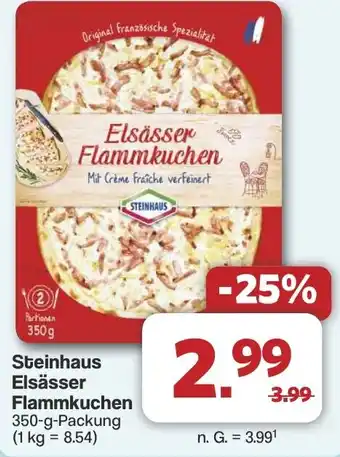 Famila Nord West Steinhaus Elsässer Flammkuchen Angebot