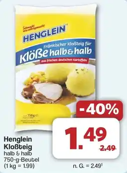 Famila Nord West Henglein Kloẞteig Angebot