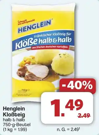Famila Nord West Henglein Kloẞteig Angebot