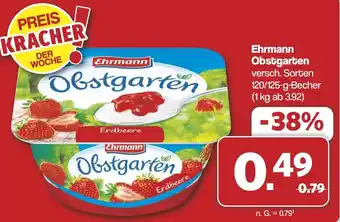 Famila Nord West Ehrmann Obstgarten Angebot