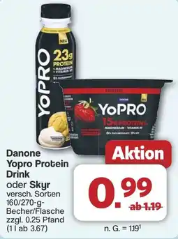 Famila Nord West Danone Yopro Protein Drink oder Skyr Angebot