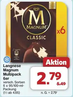 Famila Nord West Langnese Magnum Multipack 6er Angebot