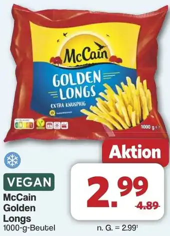 Famila Nord West VEGAN McCain Golden Longs Angebot