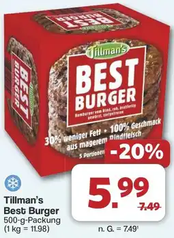Famila Nord West Tillman's Best Burger Angebot