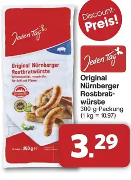 Famila Nord West Jeden Tag Original Nürnberger Rostbrat- würste Angebot