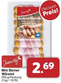 Famila Nord West Jeden Tag Mini Berner Würstel Angebot