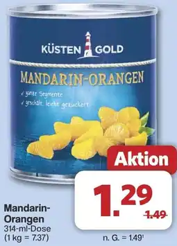 Famila Nord West Mandarin- Orangen Angebot