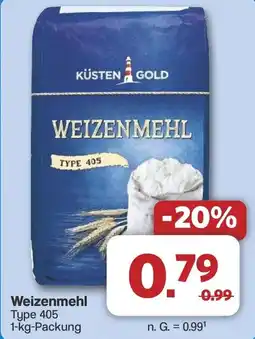Famila Nord West KÜSTEN GOLD Weizenmehl Angebot