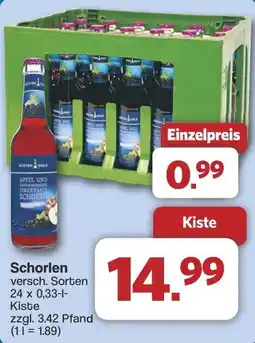 Famila Nord West KUSTEN GOLD Schorlen Angebot