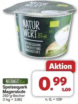 Famila Nord West NATURWERT B Speisequark Magerstufe Angebot