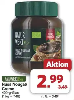 Famila Nord West NATURWERTB Nuss Nougat Creme Angebot