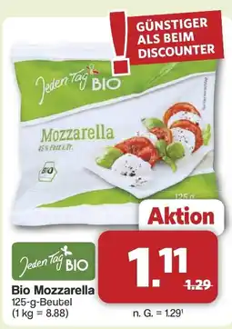Famila Nord West Jeden Tag BIO Mozzarella Angebot