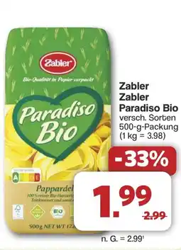 Famila Nord West Zabler Paradiso Bio Angebot
