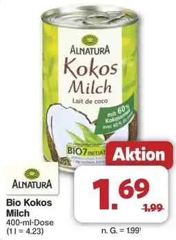 Famila Nord West ALNATURA Bio Kokos Milch Angebot