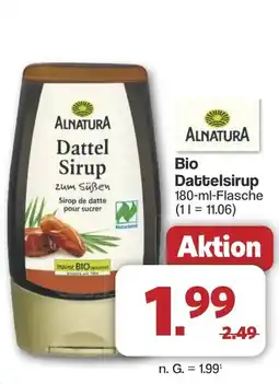 Famila Nord West ALNATURA Bio Dattelsirup Angebot