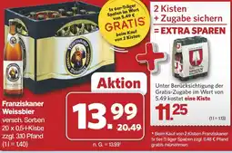 Famila Nord West Franziskaner Weissbier Angebot