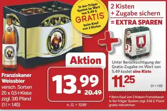 Famila Nord West Franziskaner Weissbier Angebot