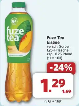 Famila Nord West Fuze Tea Eistee Angebot
