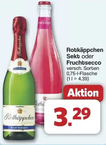 Famila Nord West Rotkäppchen Sekt oder Fruchtsecco Angebot