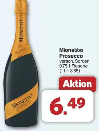 Famila Nord West Mionetto Prosecco Angebot