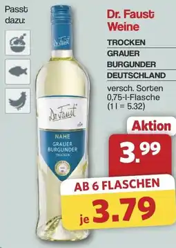 Famila Nord West Dr. Faust Weine Angebot