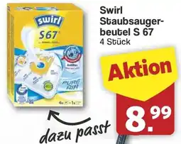 Famila Nord West Swirl Staubsauger- beutel S 67 Angebot