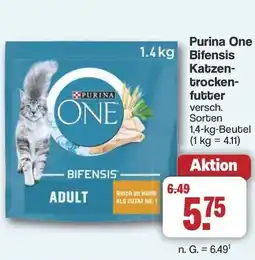 Famila Nord West Purina One Bifensis Katzen- trocken- futter Angebot