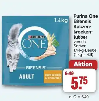 Famila Nord West Purina One Bifensis Katzen- trocken- futter Angebot