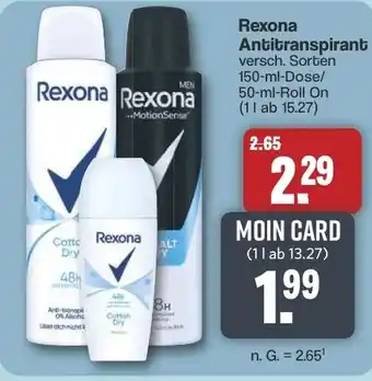 Famila Nord West Rexona Antitranspirant Angebot
