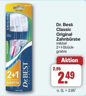 Famila Nord West Dr. Best Classic Original Zahnbürste Angebot