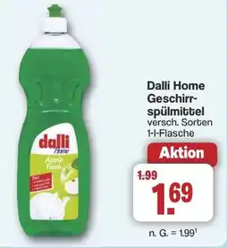 Famila Nord West Dalli Home Geschirr- spülmittel Angebot