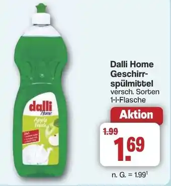 Famila Nord West Dalli Home Geschirr- spülmittel Angebot