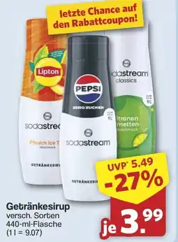 Famila Nord West Getränkesirup Lipton Angebot