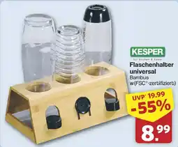 Famila Nord West KESPER Flaschenhalter universal Angebot
