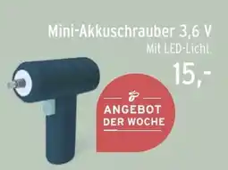 Famila Nord West Mini-Akkuschrauber 3,6 V ANGEBOT DER WOCHE Angebot