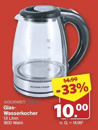 Famila Nord West GOURMETmaxx Wasserkocher Angebot
