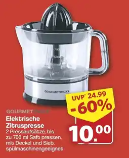 Famila Nord West GOURMETmaxx Elektrische Zitruspresse Angebot