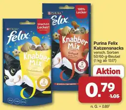 Famila Nord West Purina Felix Mix Katzensnacks Angebot