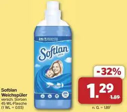 Famila Nord West Softlan Weichspüler Angebot