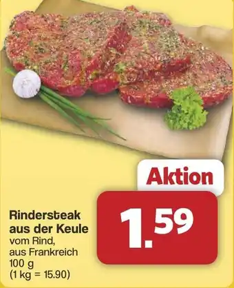 Famila Nord West Rindersteak aus der Keule Angebot