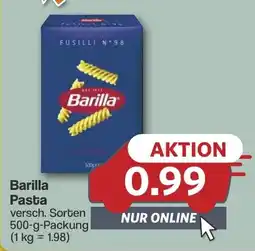 Famila Nord West Barilla Pasta Angebot